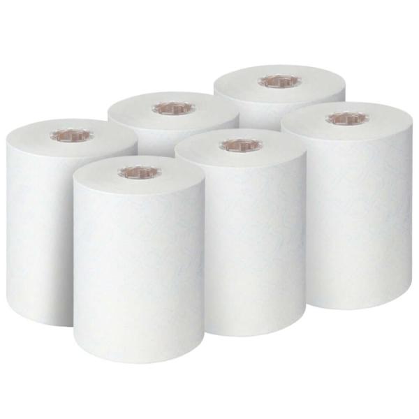 Scott Control Slimroll Papierhandtücher 6623, 1-lagig, 6 Rollen à 165 m, weiß